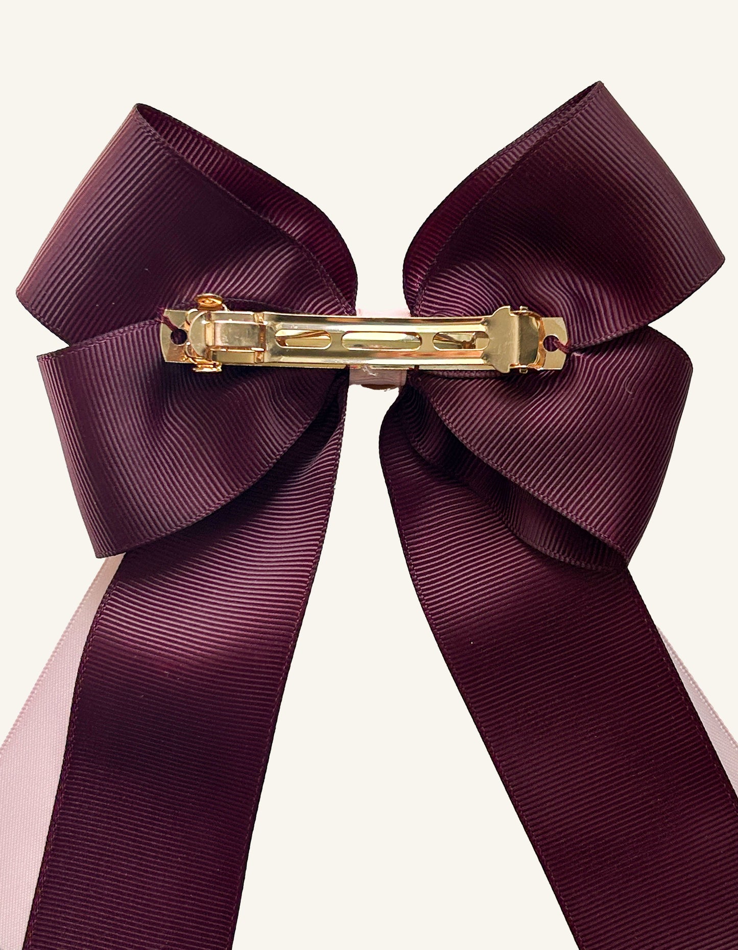 Jumper Bow – Burgundy Blush